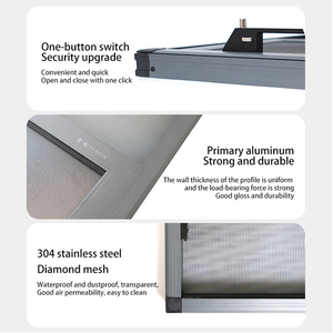 Hot Bán Plisse Cửa Sổ Lưới Pleated Côn Trùng Màn Hình Mạ Lưới Lưới Muỗi Cho Có Thể Thu Vào Cửa Sổ Cửa Ra Vào - Product Image 5