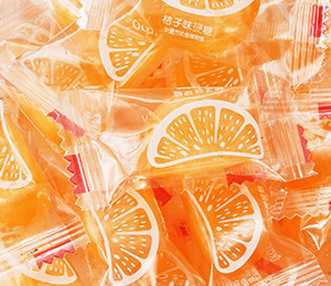 Xinrunjin Retro Snacking Candy Paquetes de regalo Golosinas con sabor a cítricos en forma de naranja para favores de fiesta y regalos de clientes - Product Image 2