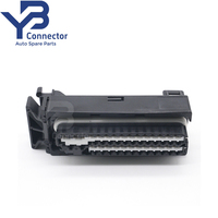 Conector de ECU Automotriz Hembra de 52 Pines TE 1393450-1, Placa de Cableado del Sistema de Control para VW Audi