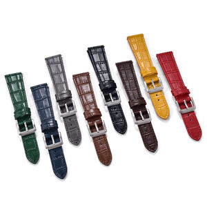 <span class=keywords><strong>Cinturino</strong></span> per Orologio in Vera <span class=keywords><strong>Pelle</strong></span> con Motivo Vintage in Bambù MZDTIMK, 16 18 19 20 21 <span class=keywords><strong>22</strong></span> mm, Sgancio Rapido - Product Image 6