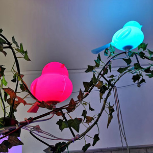Lampe solaire LED pour jardin, étanche IP66, en forme d'oiseau, pour décoration extérieure de pelouse - Product Image 2