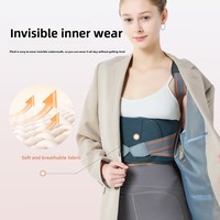 Correcteur de posture respirant Cyrus Universal Sports avec ceinture de soutien lombaire et dorsal