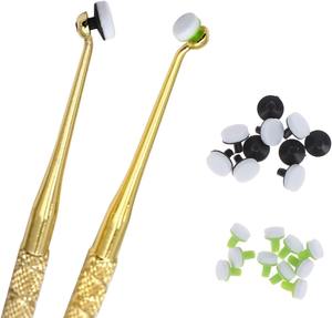 Kit de Herramientas de Moldeo de Resina <span class=keywords><strong>Dental</strong></span> Decare, Espátula para Rellenos de Resina Compuesta, Mango Mezclador, Almohadilla de Espuma Optrasculpt para Modelado - Product Image 3