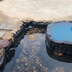 Revestimiento de HDPE de 1mm personalizado, diseño moderno de estilo industrial, estanque de granja de peces, HDPE de 2mm, Geomembranas impermeables, fabricante directo - Product Image 4