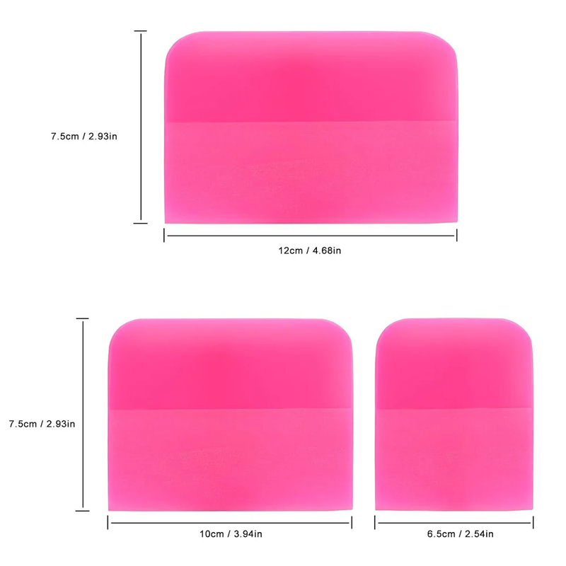 Window Vinyl Kit Customized TPU Rubber Squeegee Vinyl Wrap Tool Kit Anti-Scratch Eco ...