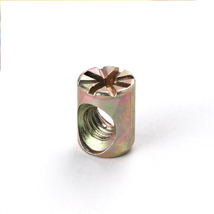 Tuercas cruzadas de aleación de zinc Bengu M6 M8, tuercas planas tipo martillo, estándar nacional, grado A, duraderas para soporte de estantes de muebles - Product Image 3