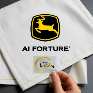 Silicone truyền nhiệt nhãn cho hàng may mặc Trims biểu tượng tùy chỉnh in có thể giặt Silicone truyền nhiệt may nhãn cho quần áo - Product Image 2