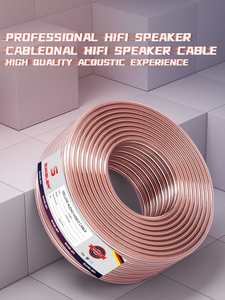 <span class=keywords><strong>Cable</strong></span> de altavoz Ofc profesional 2 núcleos <span class=keywords><strong>Cable</strong></span> 0,5/0,75/1,0/1,5/2,0 <span class=keywords><strong>Mm</strong></span> 20/18/17/15/14 calibre Awg <span class=keywords><strong>Cable</strong></span> de altavoz Flexible transparente - Product Image 3