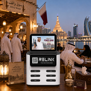 Estación de Carga con Código QR Inteligente Relink para el Mercado de Qatar, Compatible con Pagos Populares como Google Pay/VISA/Master Card, Certificación CE/CB - Product Image 1
