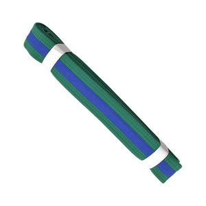 Cinturón de Karate con Logotipo Personalizado, 100% Algodón Ecológico, Unisex, Cinturón de BJJ para Entrenamiento y Competición, Cinturón de Taekwondo - Product Image 1