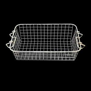 304 316 Stainless Steel Metal Wire Rectangular Mesh <b>Basket</b> Large Hole Modern Ultrasonic Disinfection Kitchen <b>Storage</b> <b>Basket</b> - Product Image 3
