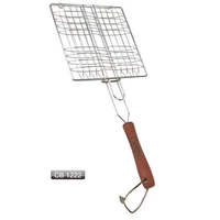 Meilleur retour d'information Grille en fer Ensemble de gaz avec brochettes Bâtons Filet de grillade pour le pain Barbecue Fil Affichage Outils de barbecue de qualité supérieure
