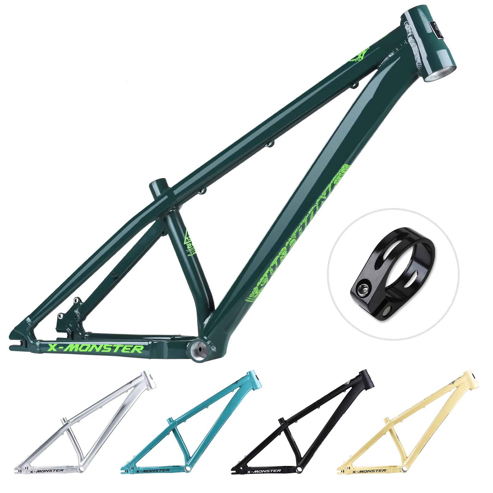 Dirt Jump 26 Inch MTB Bike Frame - Durable & Lightweight