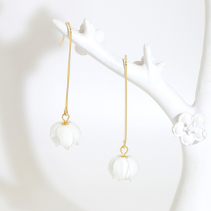 Offres Spéciales muguet crochet d'oreille long pendentif bijoux de mode boucles d'oreilles pour les femmes en gros - Product Image 4