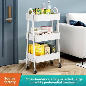 Carro de almacenamiento de cocina de utilidad duradero al por mayor para vajilla y especias aplicable para uso en el baño - Product Image 6