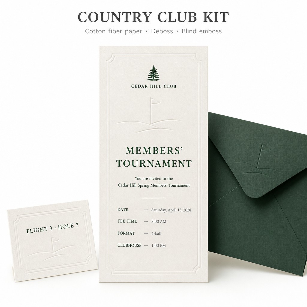 Kit de club de campagne