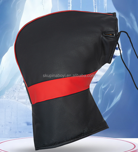 Manubrio moto copre fantasia in velluto PU cotone perla calore invernale batteria antivento spessa bici elettrica riflettente - Product Image 5