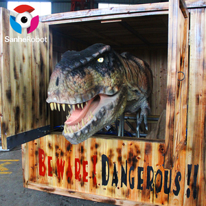 <span class=keywords><strong>Jurassic</strong></span> Park <span class=keywords><strong>World</strong></span> réaliste Tyrannosaurus rex tête de dinosaure Animatronic Dinosaur Park - Product Image 1