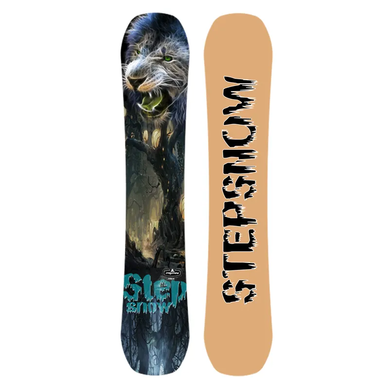 डिजाइन स्नोबोर्ड और स्की स्नोबोर्ड स्टेस्नो 2020 नए अनुकूलित लोगो लकड़ी बाल रंग सैंडविच शीतकालीन आउटडोर खेल