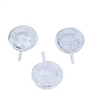 Plateaux à charbon pour chicha en verre de qualité supérieure KHATEEB - Product Image 1