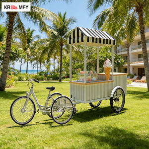 Nouveaux tricycles italiens avec machine, tricycles pour la vente de nourriture, hôtels, boulangeries, crèmeries - Product Image 2