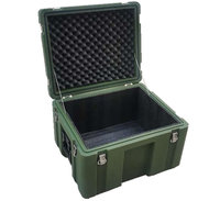 Boîte de rangement pour munitions en PE résistant à l'humidité, moulée par rotation, étanche, bon marché, boîte de transport en plastique, étui pour munitions