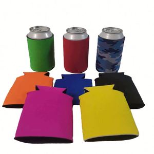 Refroidisseurs de canettes en néoprène personnalisables avec logo, imperméables, isolés, vierges, pour cadeaux d'entreprise - Product Image 1