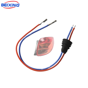 تجميعة أسلاك مخصصة E00334 للدراجات النارية والسيارات الإلكترونية، موصل نحاسي معزول بالبولي فينيل كلوريد - Product Image 4