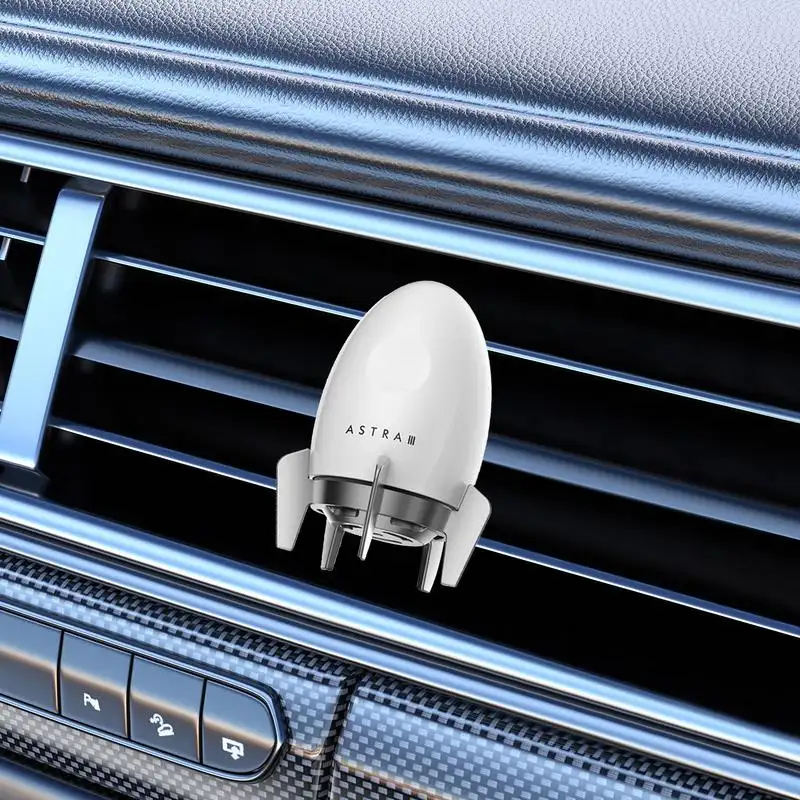 Lufter frischer für Auto Raketen form Duft mit Silikon clip Sanfte Aroma therapie Armaturen brett Ornament Fahrzeug reiniger Interieur