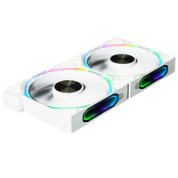 2024 nouveau Style usine OEM RGB ventilateur 120mm Pc boîtier ventilateurs de refroidissement et refroidisseur coloré ordinateur 12V jeu CPU refroidisseur Air ARGB ventilateur