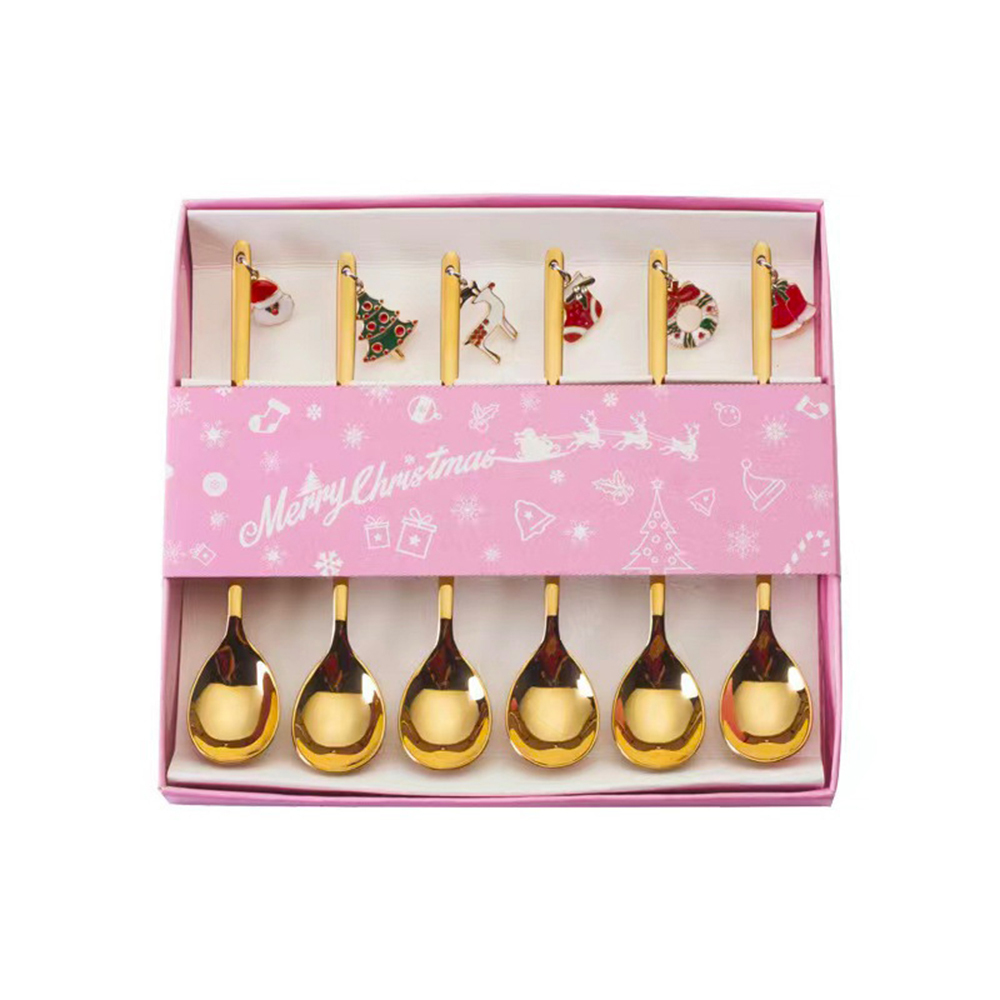 6 pièces avec boîte Or