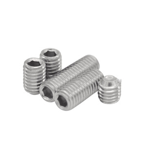 DIN 916 Metric Hex đầu Grub Bộ ốc ví<span class=keywords><strong>t</strong></span> thép không gỉ 316 ổ cắm Bộ Lớp 4 Nickel tráng - Product Image 3