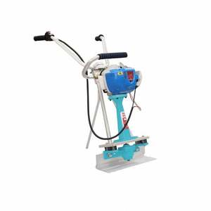 Machine de nivellement de pavés en ciment à <span class=keywords><strong>double</strong></span> couche épaissie, manuelle, pour travaux de construction, règle vibrante pour le nivellement du mortier et du béton - Product Image 5