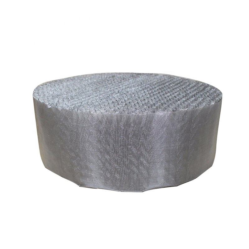 Perfokorta Standard SS304 316 Metal Perforate Corrugated Plate Structured Packing ...