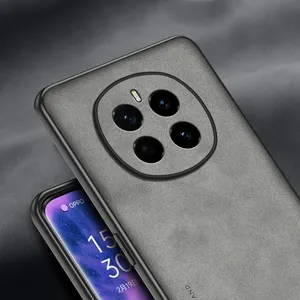 Étui de protection arrière de luxe en cuir de mouton et silicone pour Honor 400 Lite Magic 8 Pro, Coque Bumper pour Honor X9C X8C Magic7pro - Product Image 3