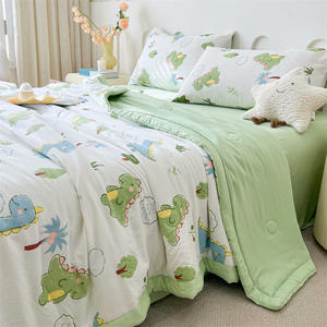 คลาส A ผ้านวมผ้าฝ้ายซักได้ระบายอากาศดี, เครื่องปรับอากาศบางฤดูร้อนผ้านวมเย็นซักได้ผ้าฝ้าย100% ฤดูร้อนผ้านวม - Product Image 2