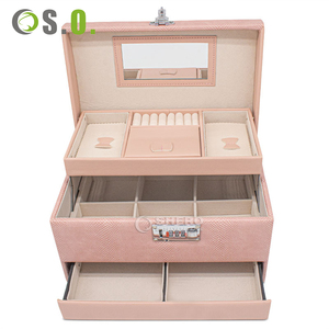 Custom Logo PU Leather jewelry <b>box</b> <b>Ring</b> <b>Box</b> Earring Bracelet Luxury Jewelry <b>Box</b> Packaging - Product Image 5