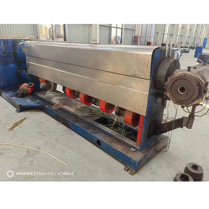 Used Wire Cable Extruding Machines Second Hand Automatic Electric Wire Cable Extruder Machines