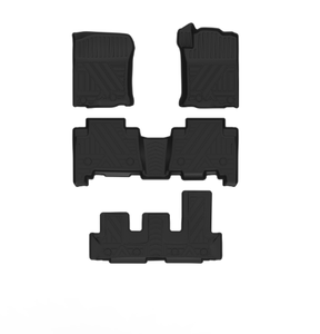 Tapis de sol AUTOBO TPE pour Toyota Prado LC150 <span class=keywords><strong>2022</strong></span> (RHD/7 places) - Tapis tout temps, résistants, imperméables et antidérapants - Product Image 1