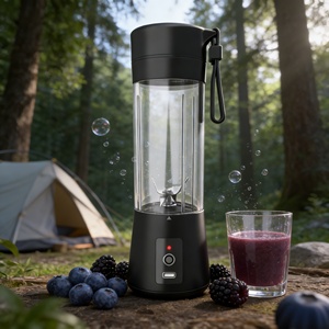 Procesador de Alimentos para Bebés 5 en 1 de Alta Resistencia, 1 Velocidad, Modo Turbo de Bajo Ruido, a Prueba de Fugas, Ecológico, Licuadora, USB/Batería - Product Image 1