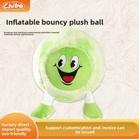 Peluche Balle Rebondissante Animaux Gonflables avec Rembourrage en Coton PP, Hauteur 11-30cm, Unisexe pour Bébés 0-24 Mois