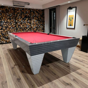 <span class=keywords><strong>Table</strong></span> <span class=keywords><strong>de</strong></span> <span class=keywords><strong>billard</strong></span> <span class=keywords><strong>de</strong></span> luxe moderne <span class=keywords><strong>de</strong></span> qualité tournoi <span class=keywords><strong>multi</strong></span>-<span class=keywords><strong>jeux</strong></span>, tailles 6 pieds et 9 pieds, avec coussins en ardoise élégants, poches en cuir <span class=keywords><strong>de</strong></span> laine, personnalisable - Product Image 4