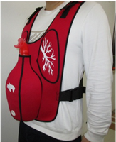 Gilet d'entraînement au Heimlich en PVC pour adultes, pour les secours en cas d'obstruction des voies respiratoires et d'étouffement