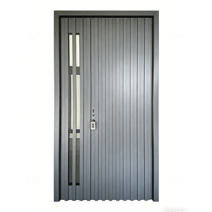 <span class=keywords><strong>Porte</strong></span> d'Ingresso in Acciaio Antieffrazione Minimaliste con Superficie Rifinita per Uso Esterno in Case e Appartamenti - Product Image 5