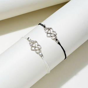 Coppie fascino Del Braccialetto Set Branelli Rotondi Bussola <span class=keywords><strong>Tartaruga</strong></span> Del Tessuto Stringa Braccialetto di Corda Per Le Donne - Product Image 6