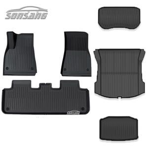 Sonsang พรมปูพื้นรถยนต์ผลิตจากโรงงานสำหรับพรมปูพื้นรถยนต์แบบคอมโพสิตสำหรับเทสลา3รุ่นพรมปูพื้น - Product Image 6