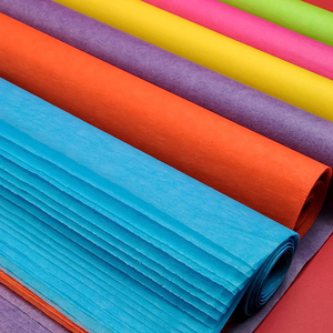 Tùy chỉnh mô giấy bao bì mang nhãn hiệu màu xanh màu hồng đen vàng Logo gói giấy <span class=keywords><strong>Tissue</strong></span> - Product Image 2