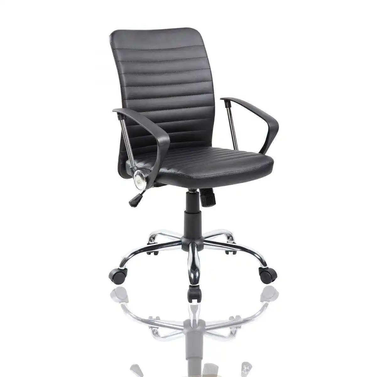 Дешевая цена, оптовая продажа, эргономичный дизайн, поворотный офисный стул для босса из искусственной кожи