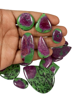 Cabochon de quartz de haute qualité 2026, taille ovale, pierre naturelle en vrac pour bijoux, certifié par un tiers, 20-40mm, fournisseur en gros, lot fait main - Product Image 1