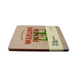 Vente de 24 feuilles de carnets personnalisés avec logo, reliés par des cordons, format A4 A5, s'ouvrant à plat, avec impression couleur pour la prise de notes - Product Image 3